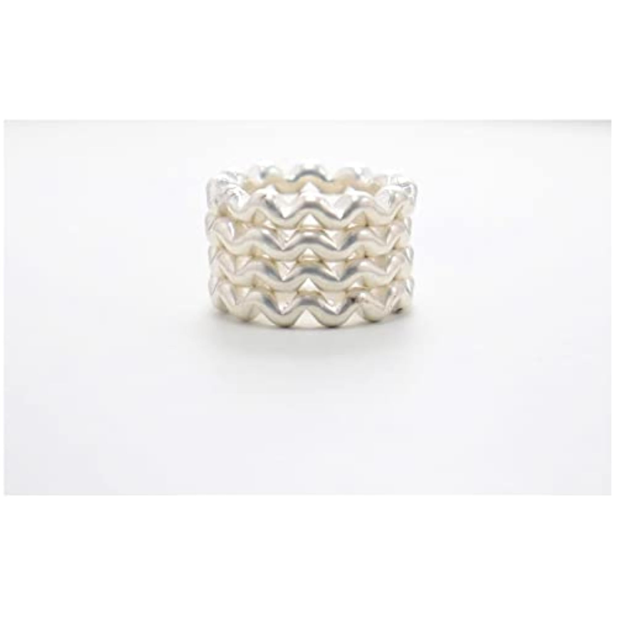 Set of 4 Sterling Silver Velli Metti Toe Rings